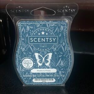 Scentsy Peaks & Pines Scent Bar - Blue